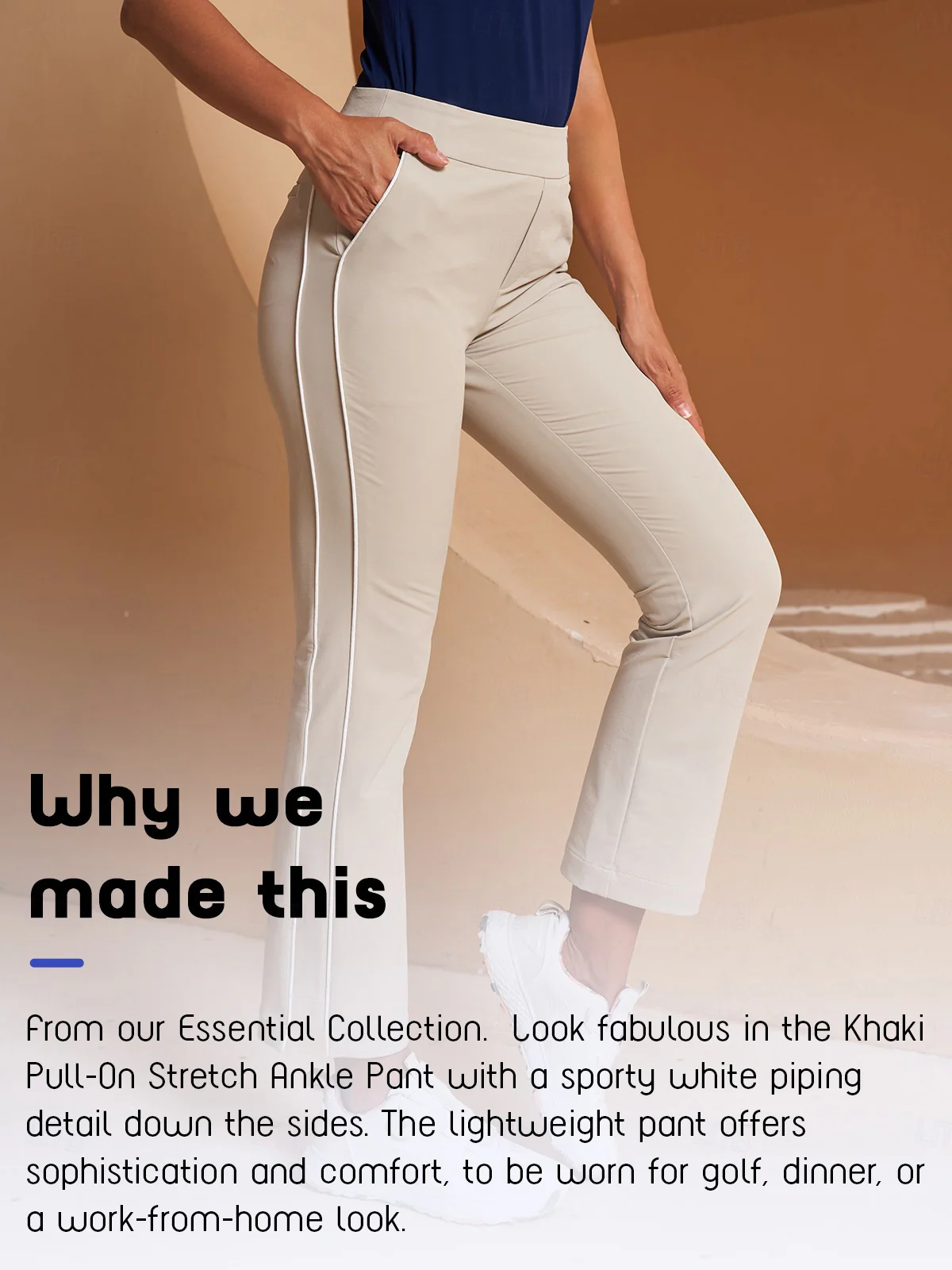 More Than Basic 28 Inch Stretch Ankle Pants - Image 4