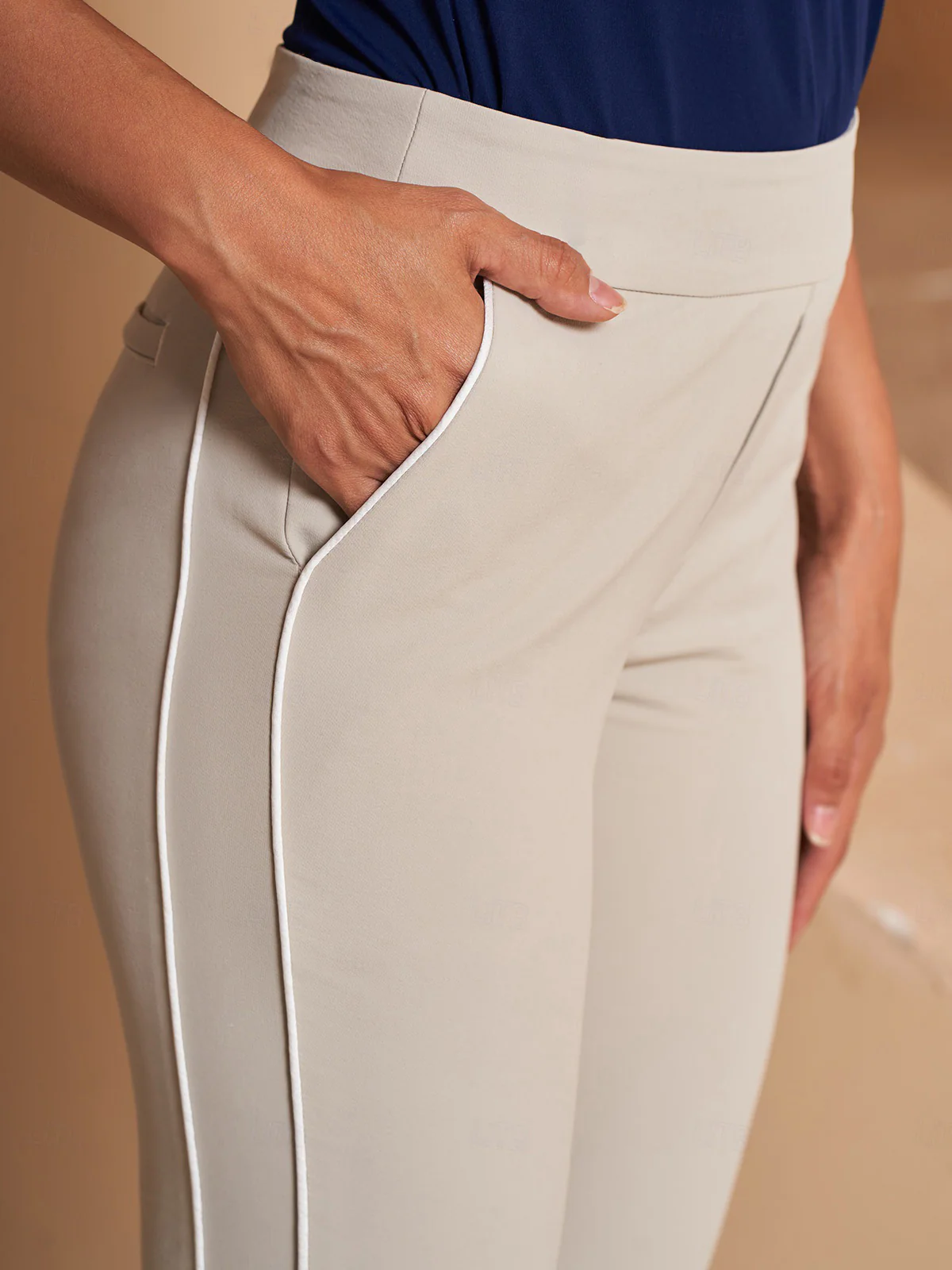 More Than Basic 28 Inch Stretch Ankle Pants - Image 5
