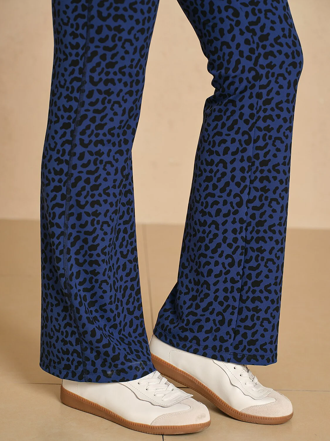 More Than Basic 30 Inch Leopard Golf Flare Pants - Image 7