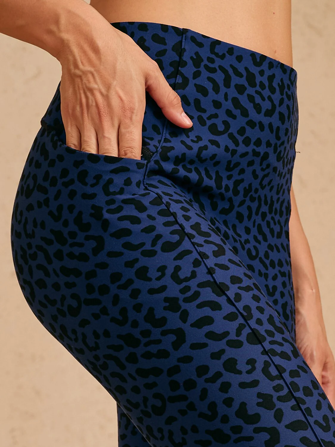More Than Basic 35 Inch Leopard Golf Leggings - Image 3