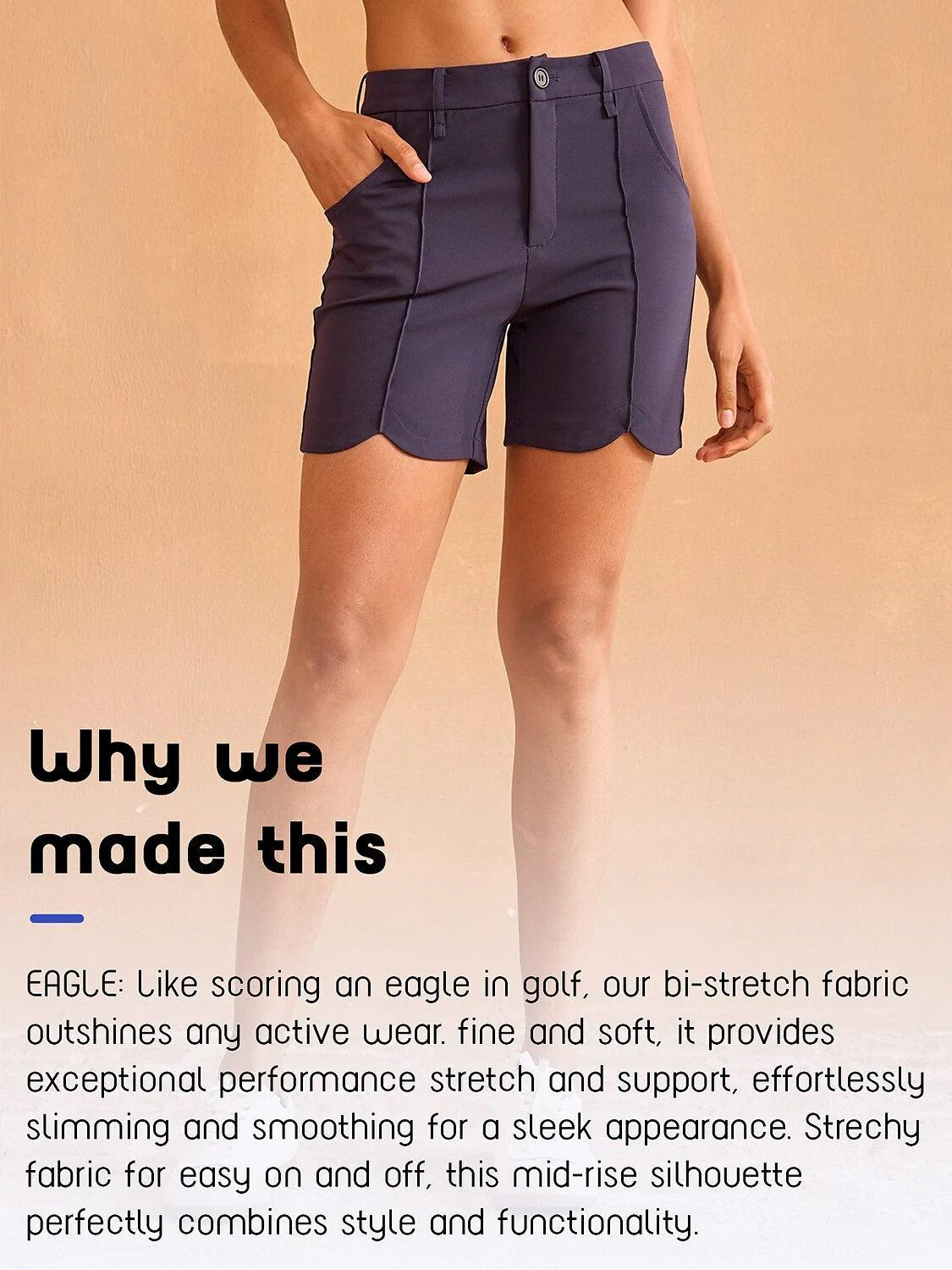 EAGLE 16 Inch Straight-Fit Golf Shorts UPF50+ - Image 7