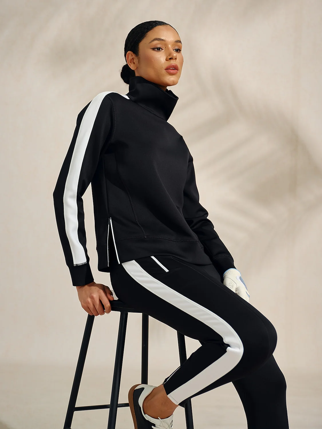 More Than Basic Irregular Collar Golf Sweatshirt - Image 10
