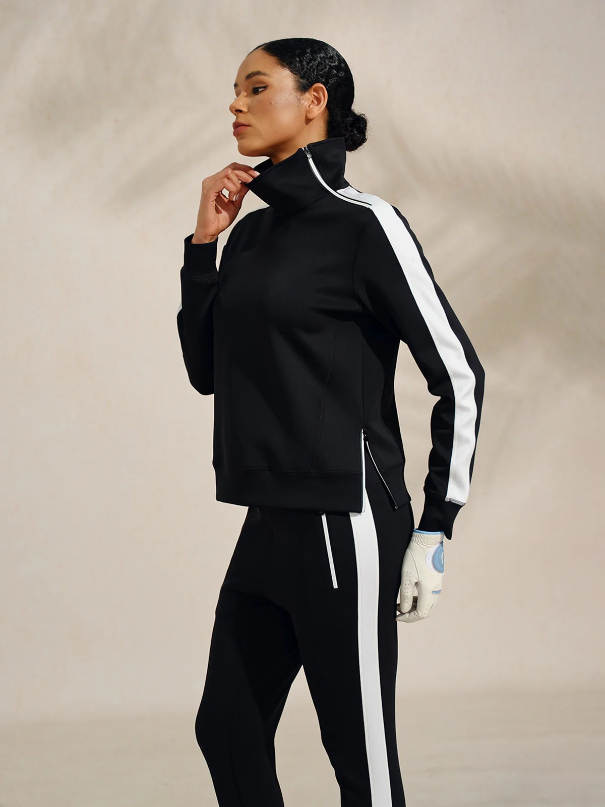 More Than Basic Irregular Collar Golf Sweatshirt - Image 12