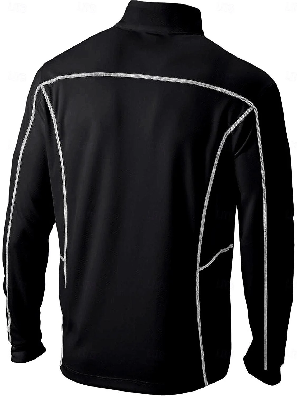 More Than Basic Men's Golf Shirt Quarterzip UPF50+ - Image 6