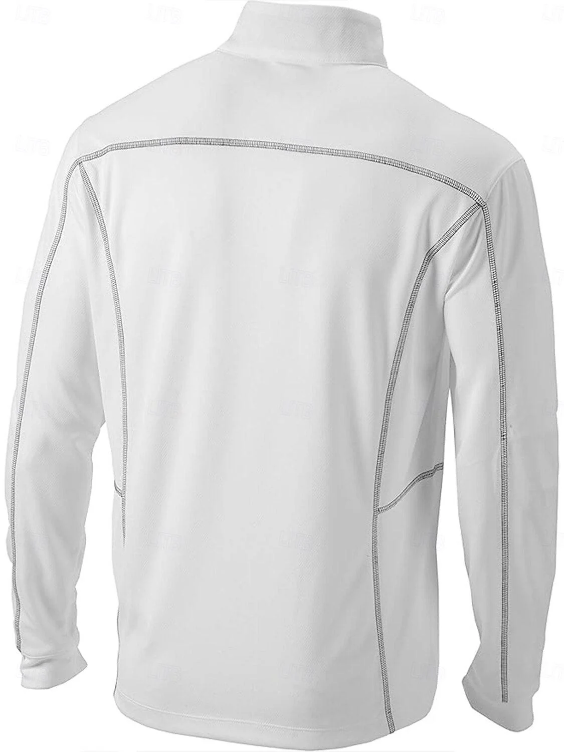 More Than Basic Men's Golf Shirt Quarterzip UPF50+ - Image 9