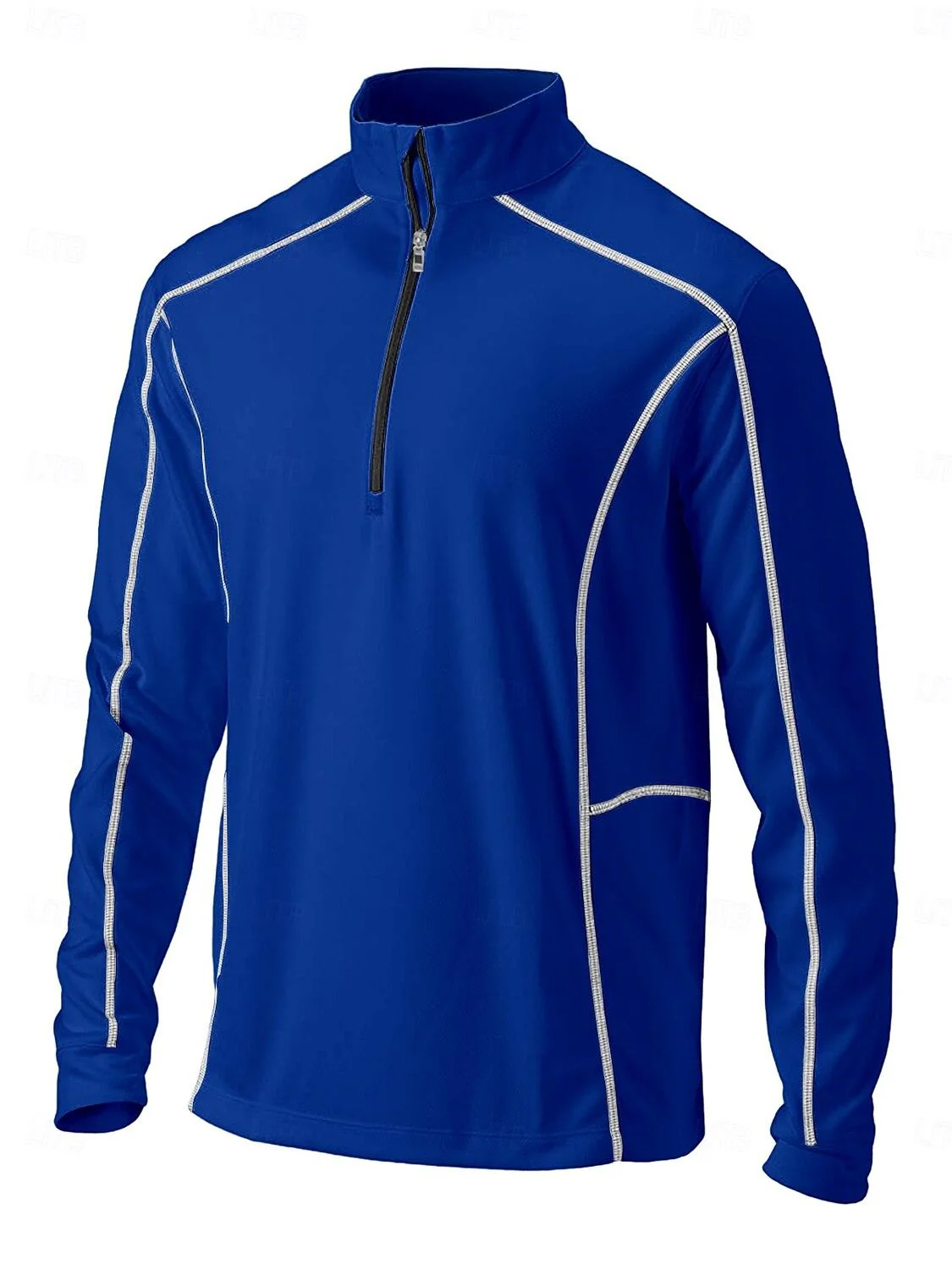 More Than Basic Men's Golf Shirt Quarterzip UPF50+ - Image 3
