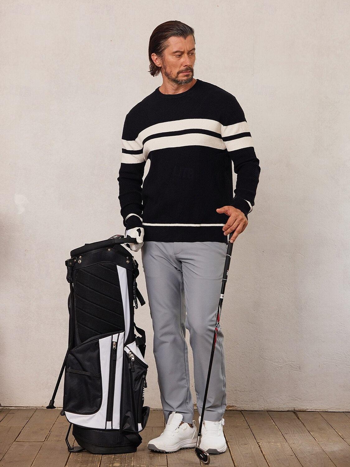 More Than Basic Men's Golf Crewneck Sweater - Image 9