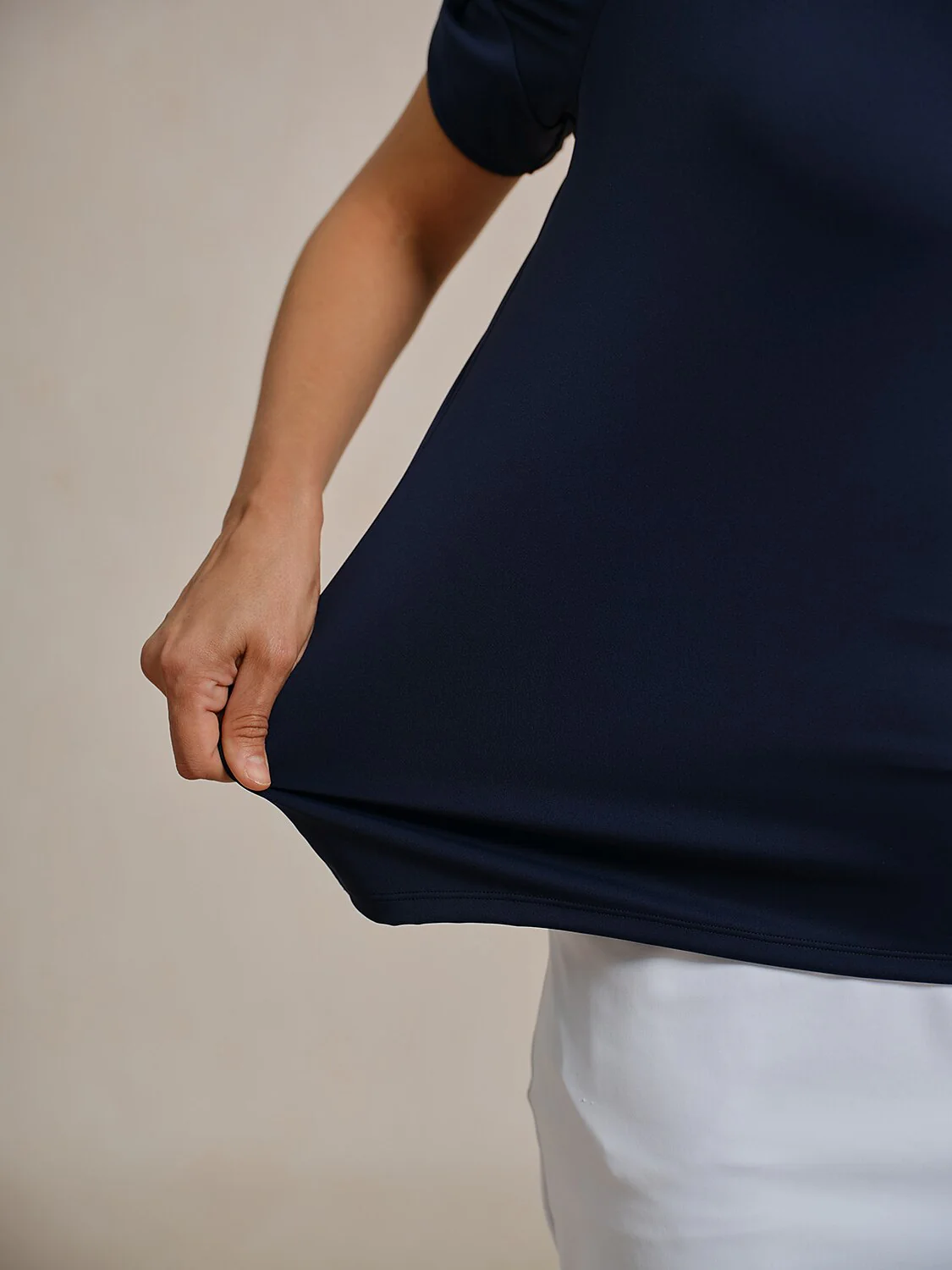 More Than Basic Puff Sleeve Quarterzip UPF50+ - Image 27