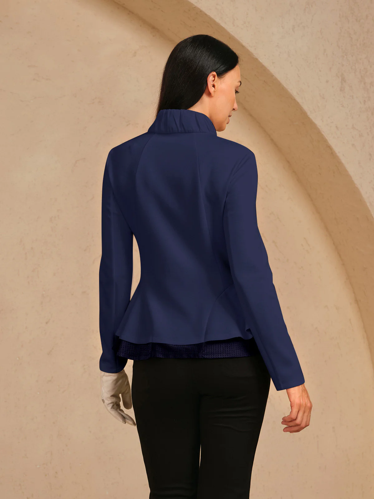 More Than Basic Ruffle Golf Jacket - Image 19