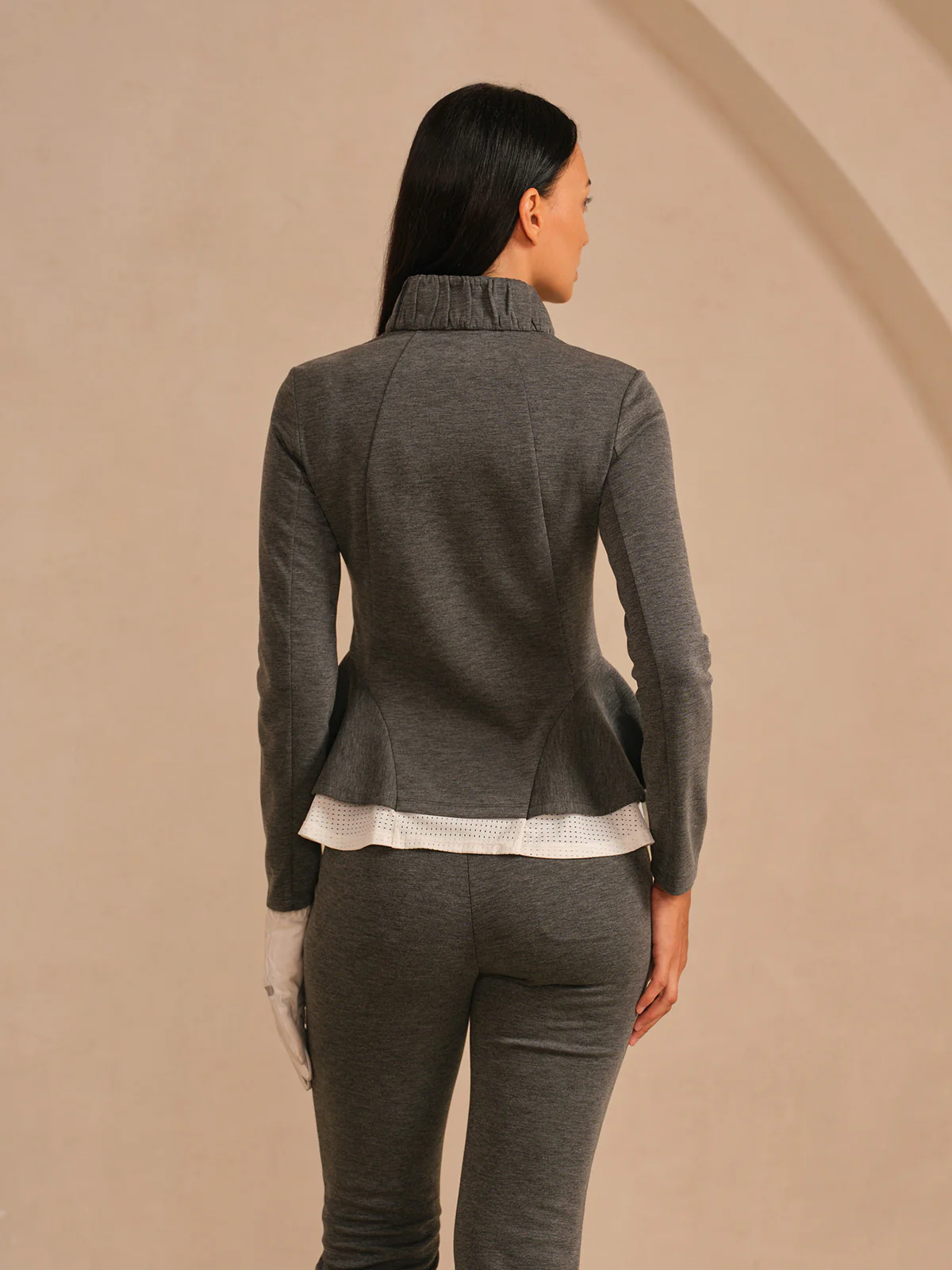 More Than Basic Ruffle Golf Jacket - Image 2