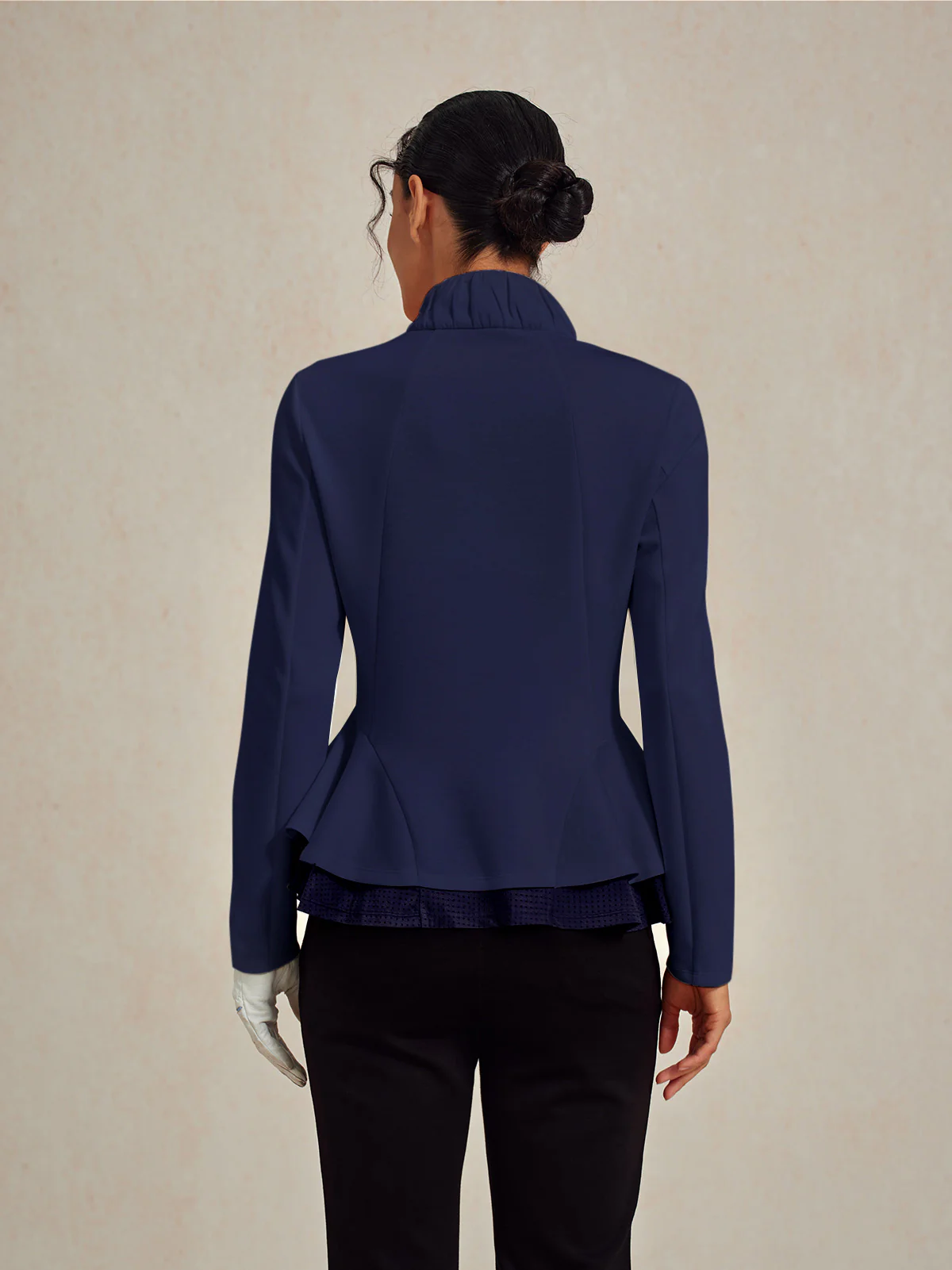More Than Basic Ruffle Golf Jacket - Image 10