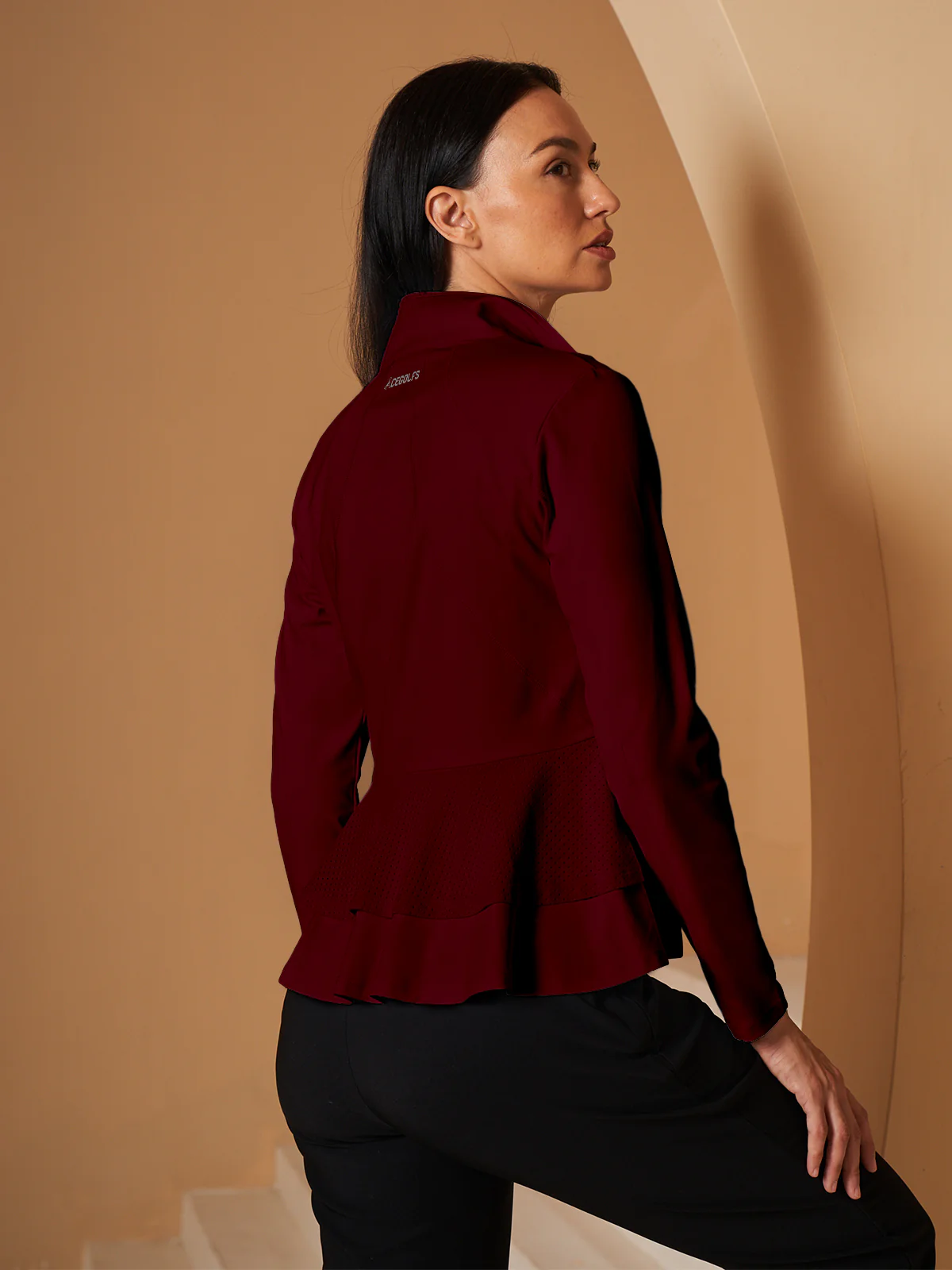 More Than Basic Ruffle Golf Jacket Sun Protection - Image 26