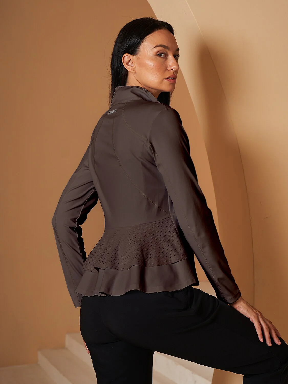 More Than Basic Ruffle Golf Jacket Sun Protection - Image 25