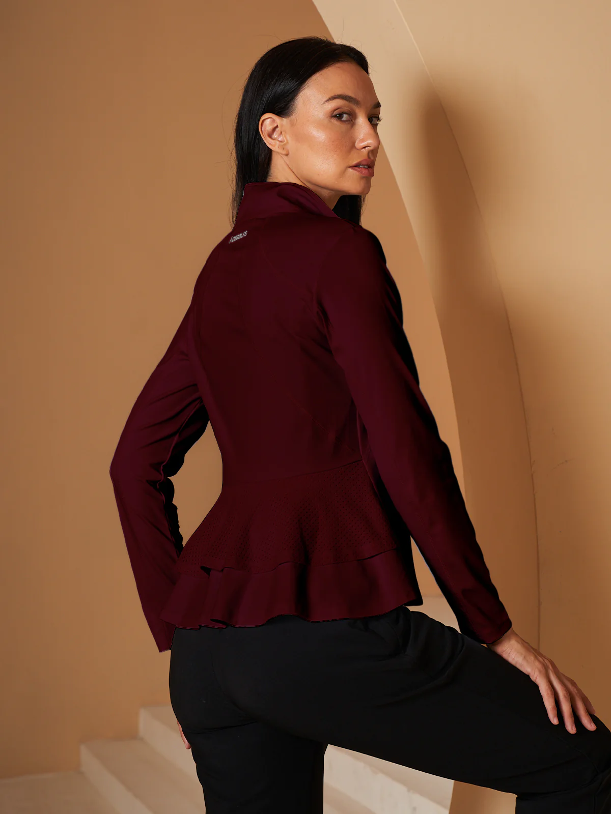 More Than Basic Ruffle Golf Jacket Sun Protection - Image 5