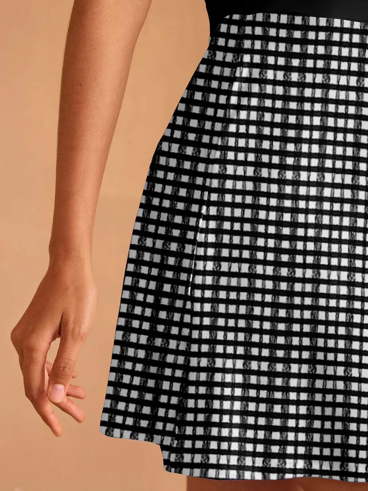 More Than Basic Short Sleeve A-Line 36.5 Inch Dress UPF50+ - Image 13