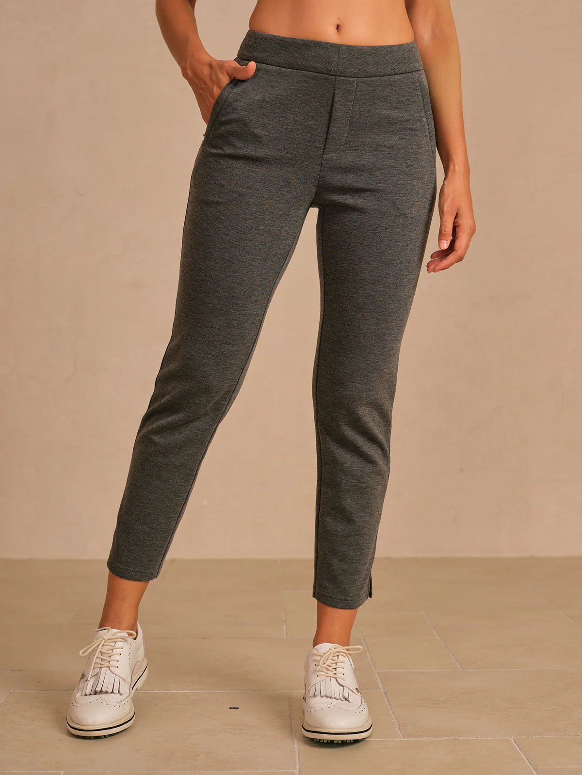 More Than Basic Stretch Zipper Pocket Ankle Pants - Image 9
