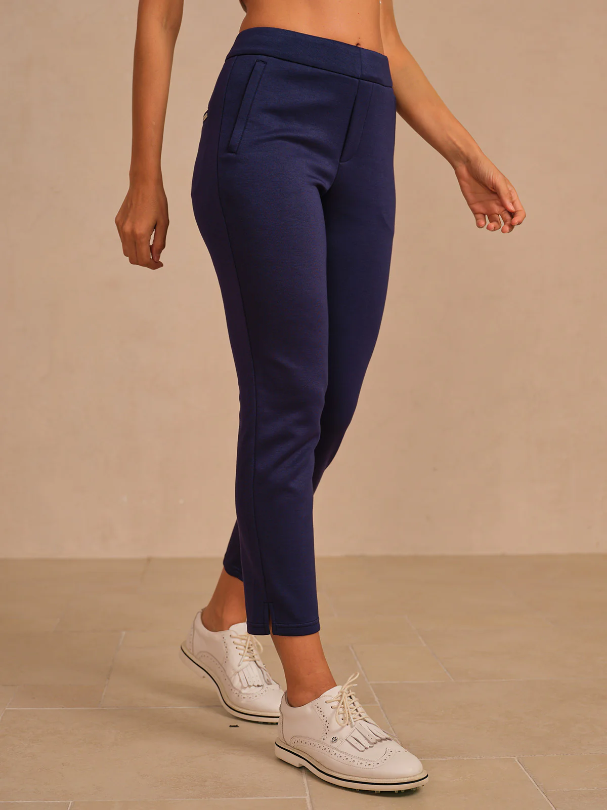More Than Basic Stretch Zipper Pocket Ankle Pants - Image 15