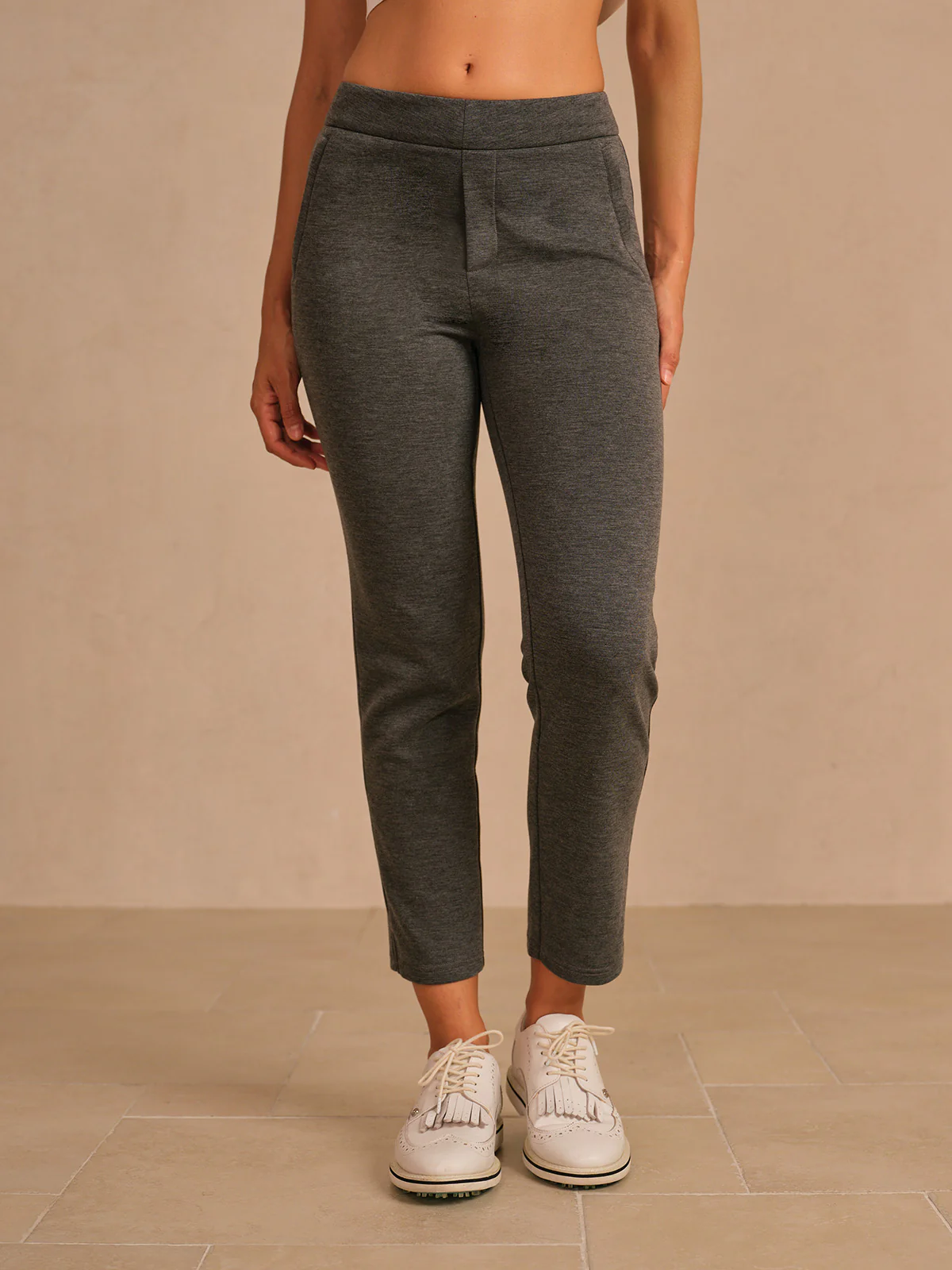 More Than Basic Stretch Zipper Pocket Ankle Pants - Image 10