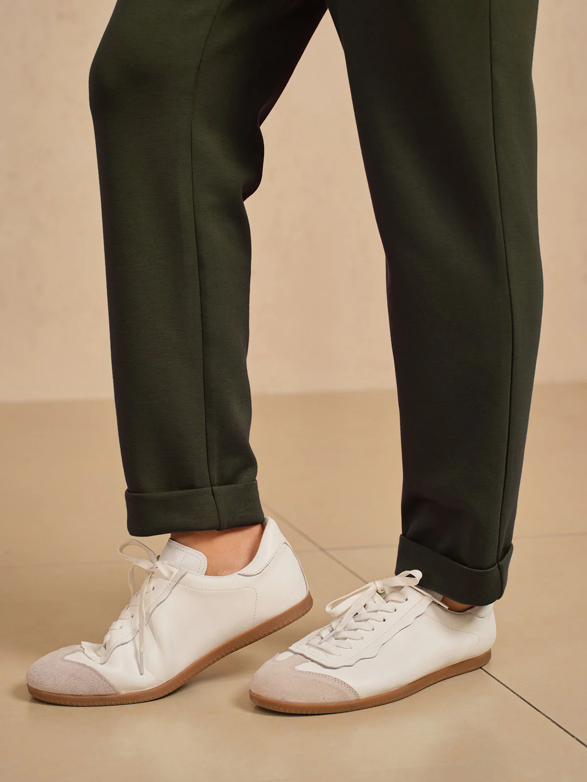 UltraSoft Stretch Hidden Drawstring Cuff Pants - Image 4