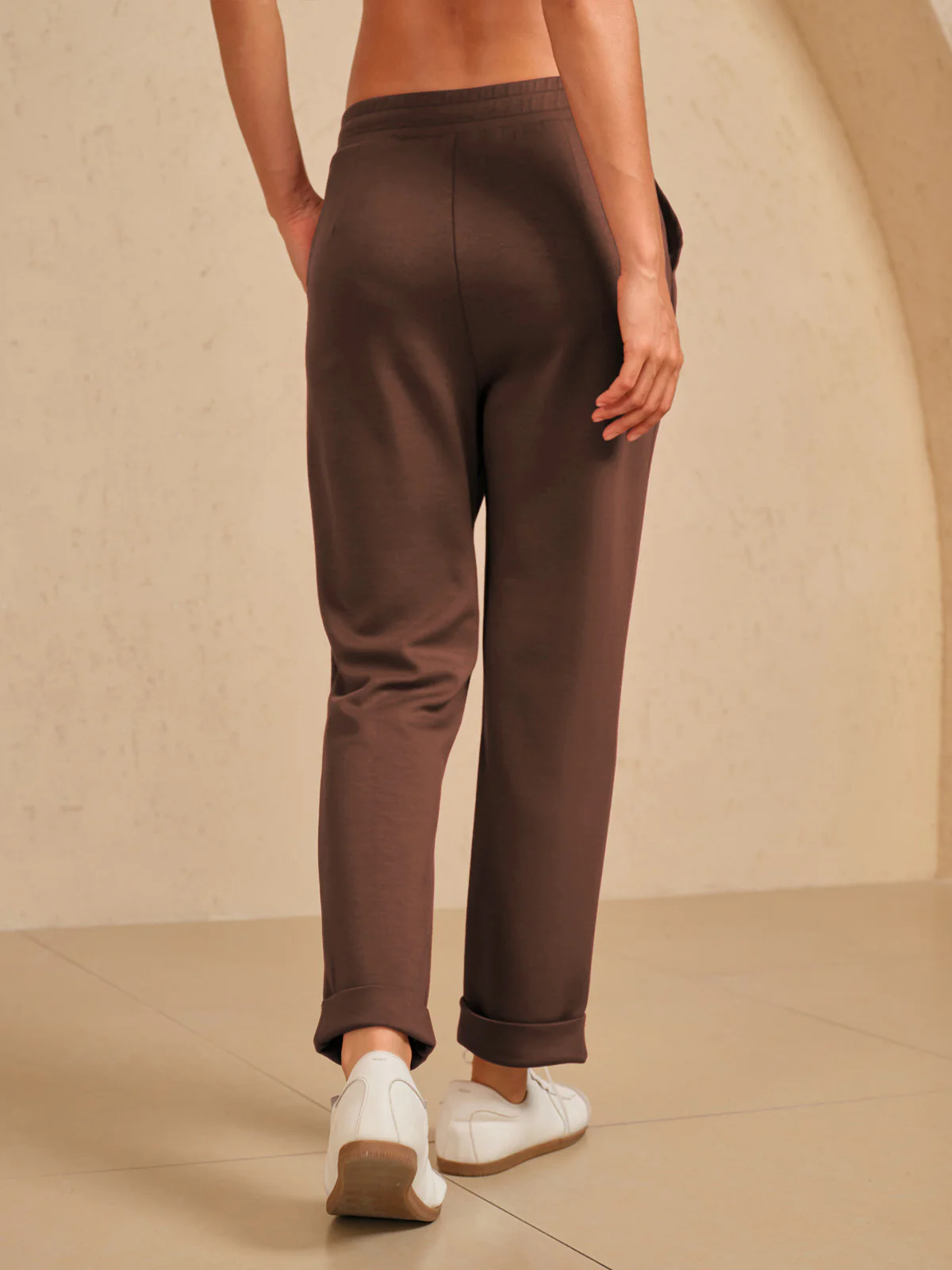 UltraSoft Stretch Hidden Drawstring Cuff Pants - Image 2