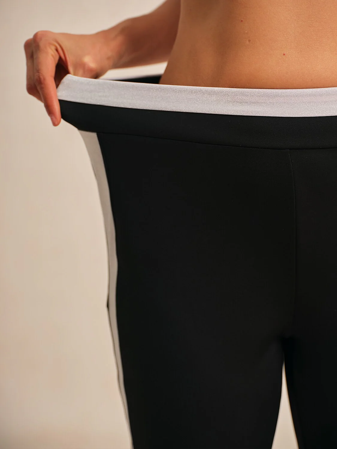 Navycore 39 Inch Stretch Color Block Ankle Pants - Image 5