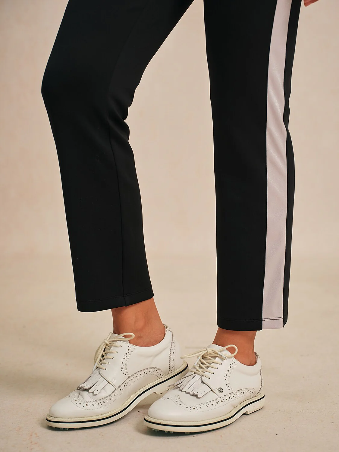 Navycore 39 Inch Stretch Color Block Ankle Pants - Image 6