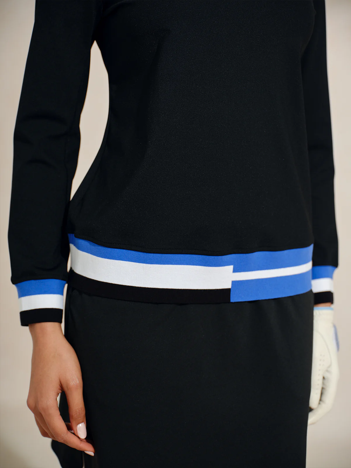 Navycore Color Block Lapel Golf Polo Shirt UPF50+ - Image 4