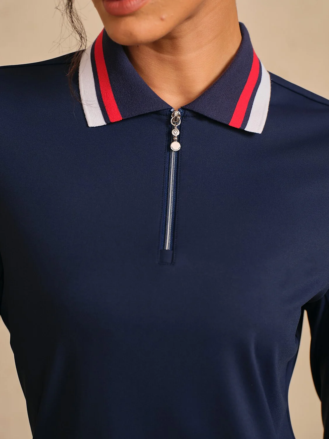 Navycore Color Block Ribbed Golf Polo Shirt UPF50+ - Image 14