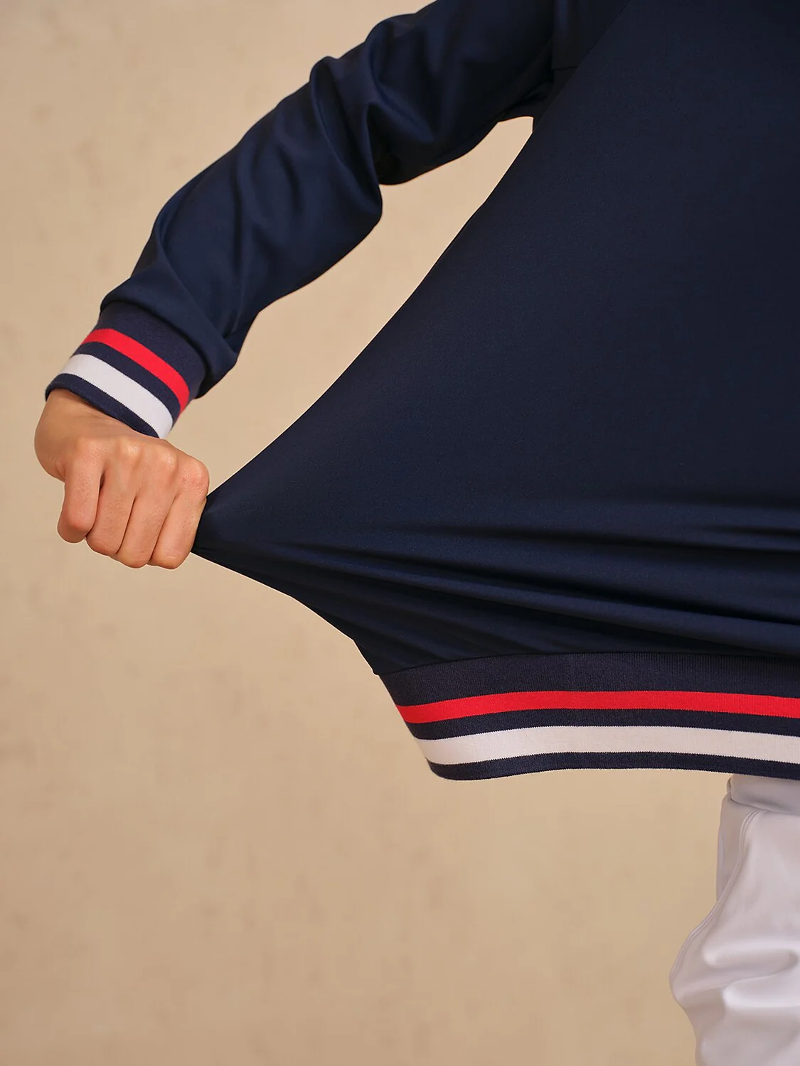 Navycore Color Block V-Neck Golf Polo Shirt UPF50+ - Image 5