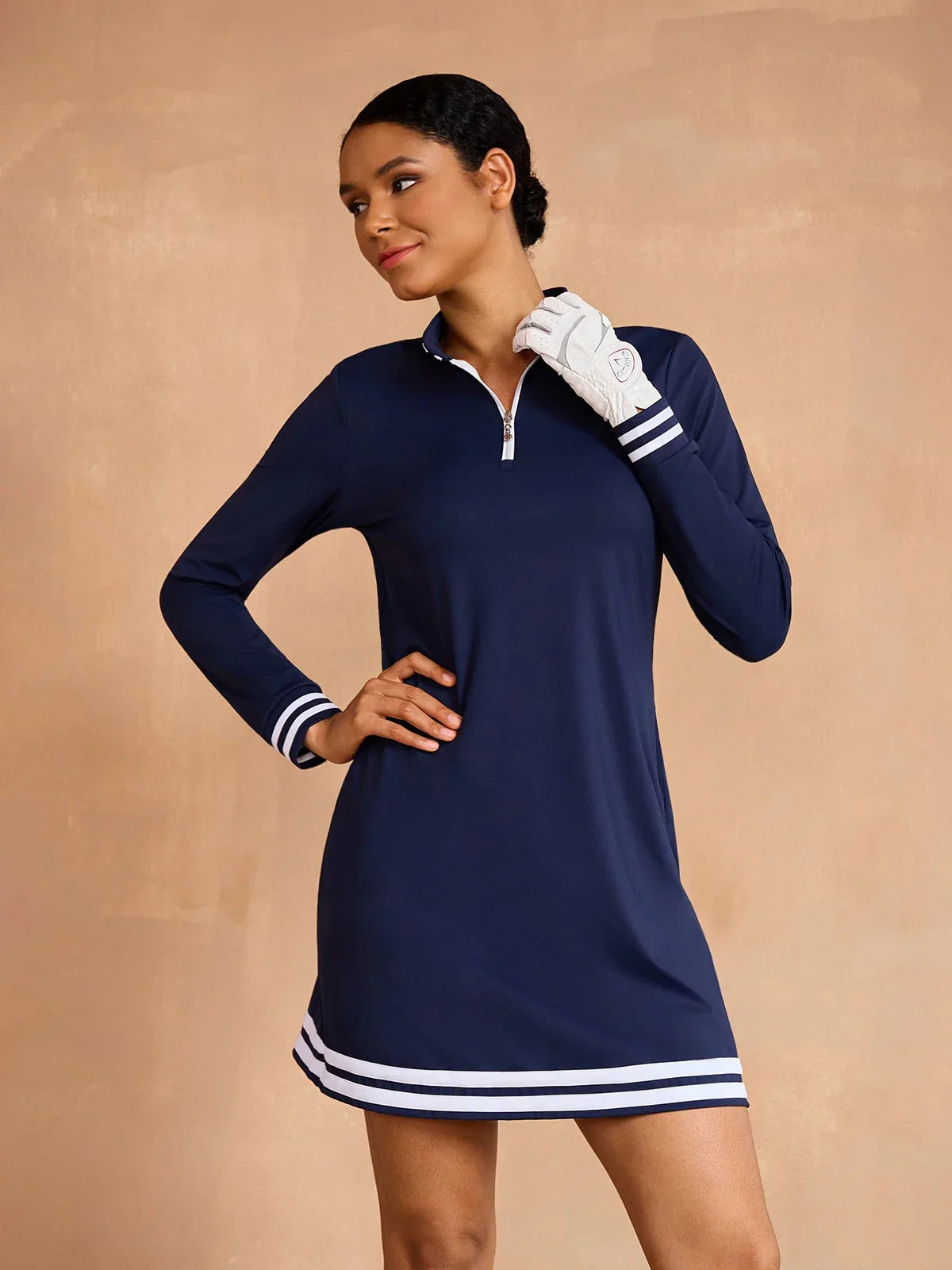 Navycore Long Sleeve 36.5 Inch Dress UPF50+ - Image 13