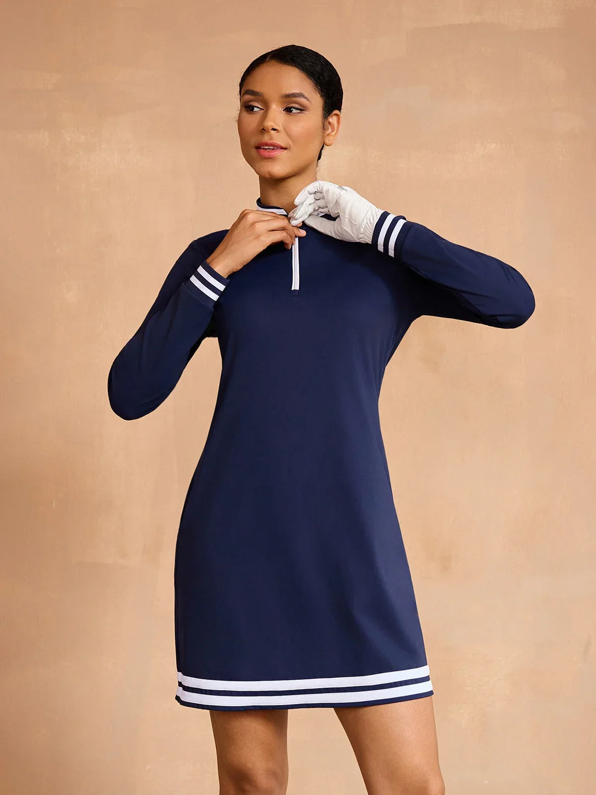 Navycore Long Sleeve 36.5 Inch Dress UPF50+ - Image 14