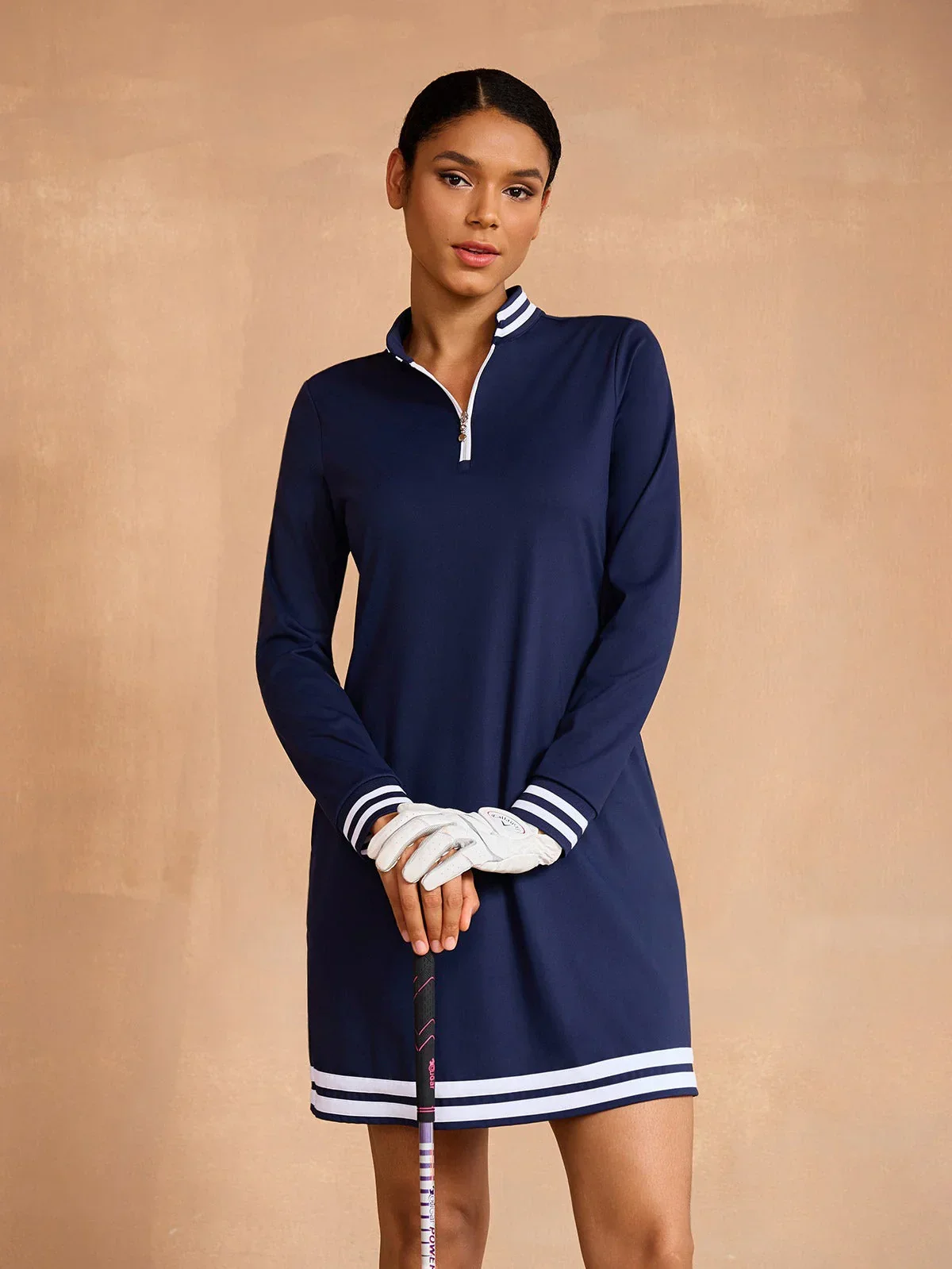 Navycore Long Sleeve 36.5 Inch Dress UPF50+ - Image 15