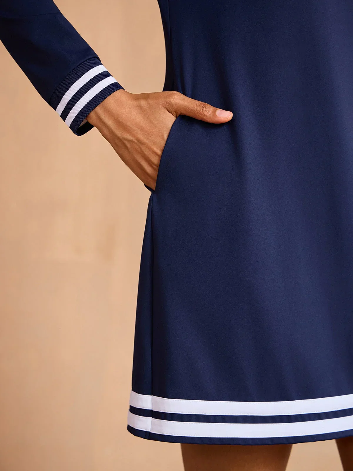 Navycore Long Sleeve 36.5 Inch Dress UPF50+ - Image 9