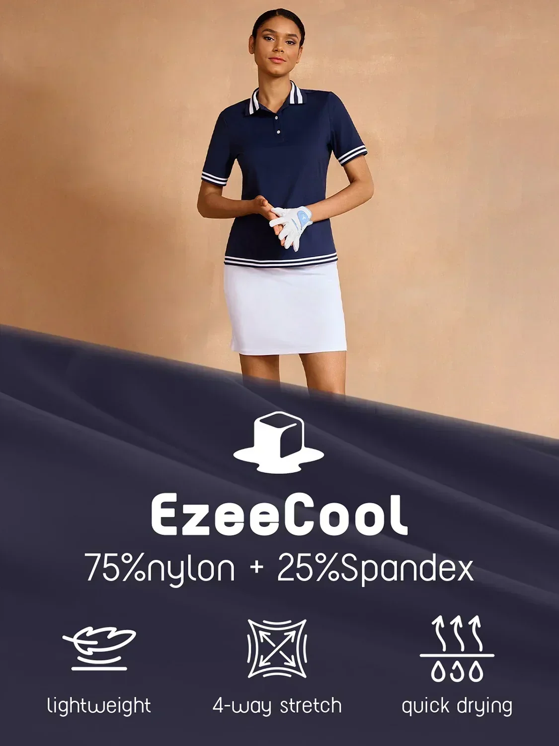 Navycore Short Sleeve Polo Top UPF50+ - Image 23