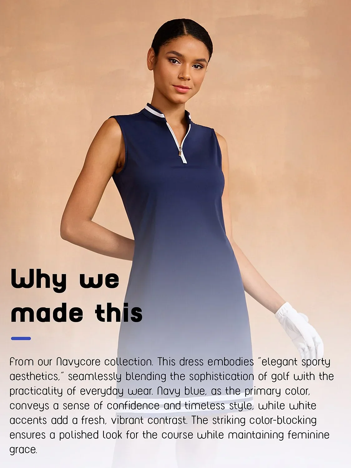Navycore Sleeveless 36.5 Inch Dress UPF50+ - Image 14