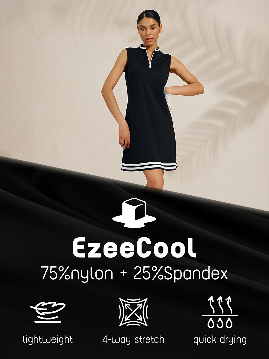 Navycore Sleeveless 36.5 Inch Dress UPF50+ - Image 36