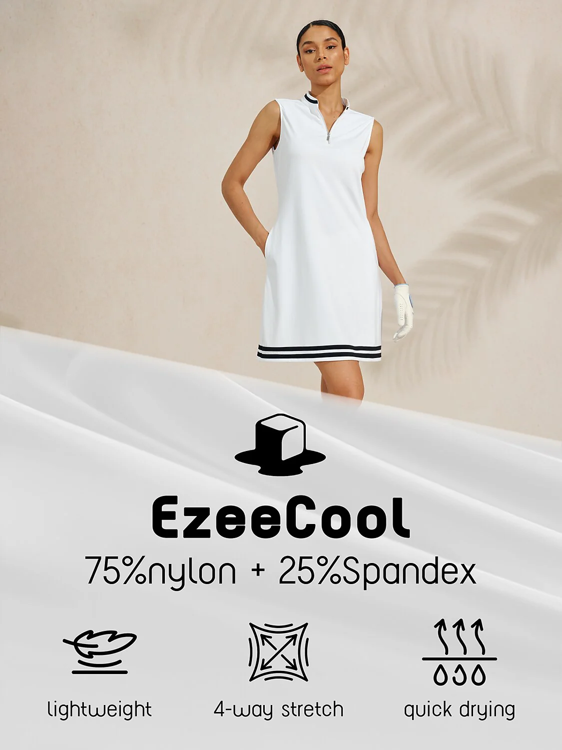 Navycore Sleeveless 36.5 Inch Dress UPF50+ - Image 52