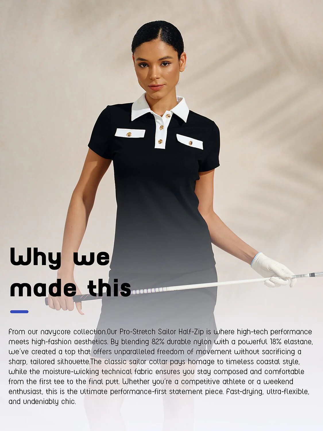 Navycore Short Sleeve Colorblock Golf Polo Shirt - Image 5