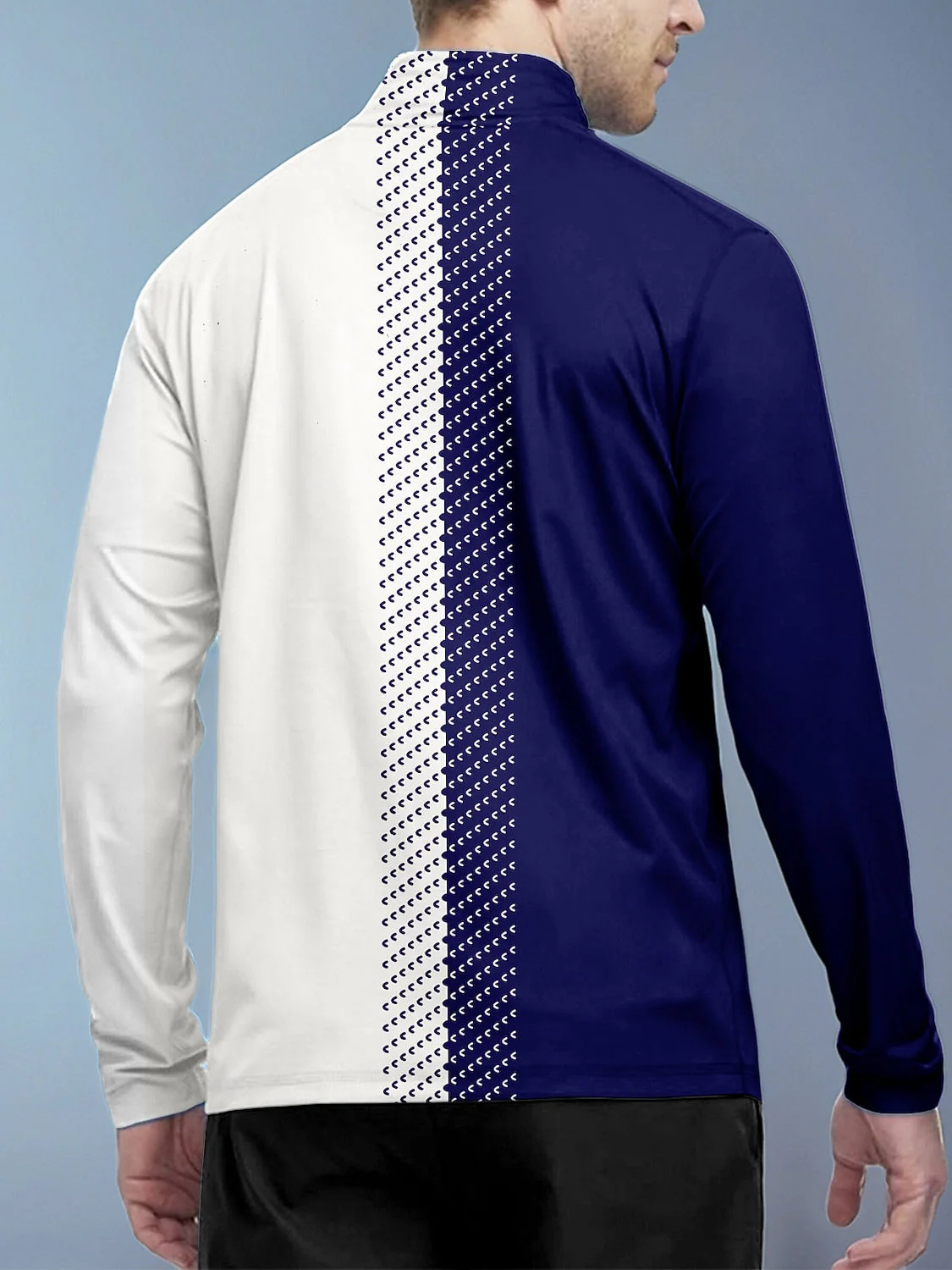 Not So Classic Men's Golf Shirt Quarterzip UPF50+ - Image 18