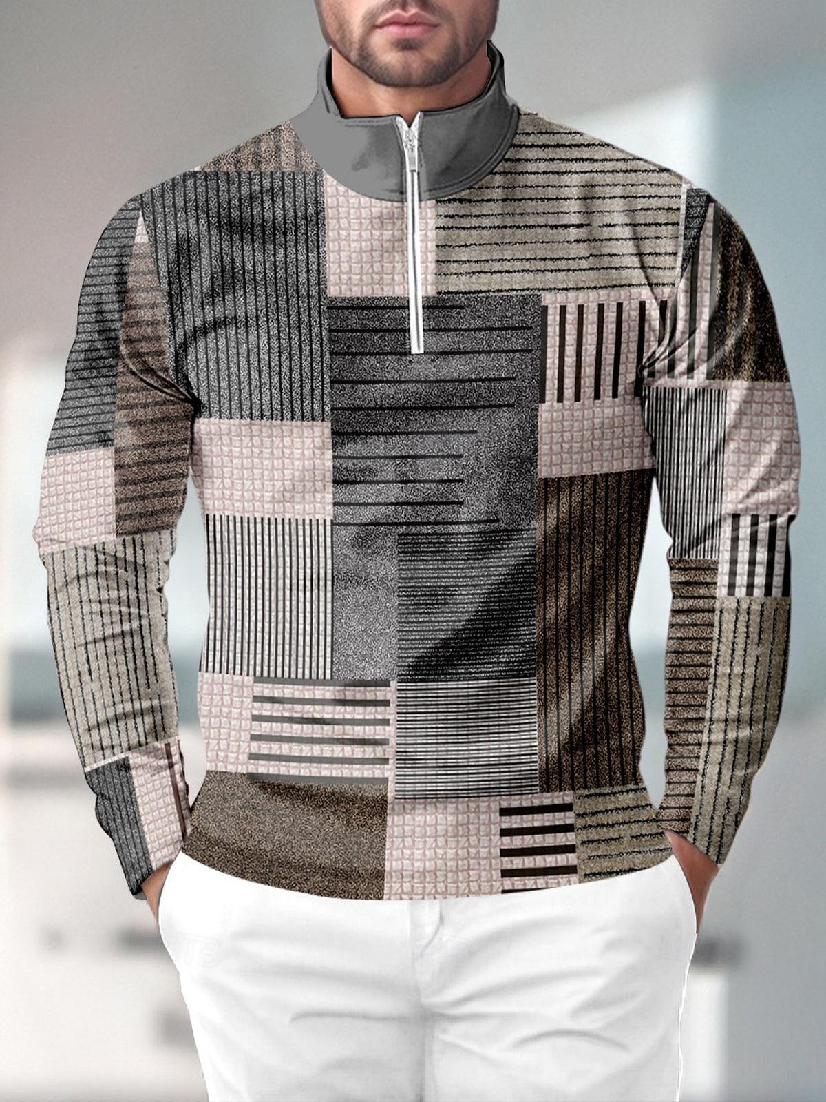 Not So Classic Men's Golf Shirt Quarterzip UPF50+ - Image 7