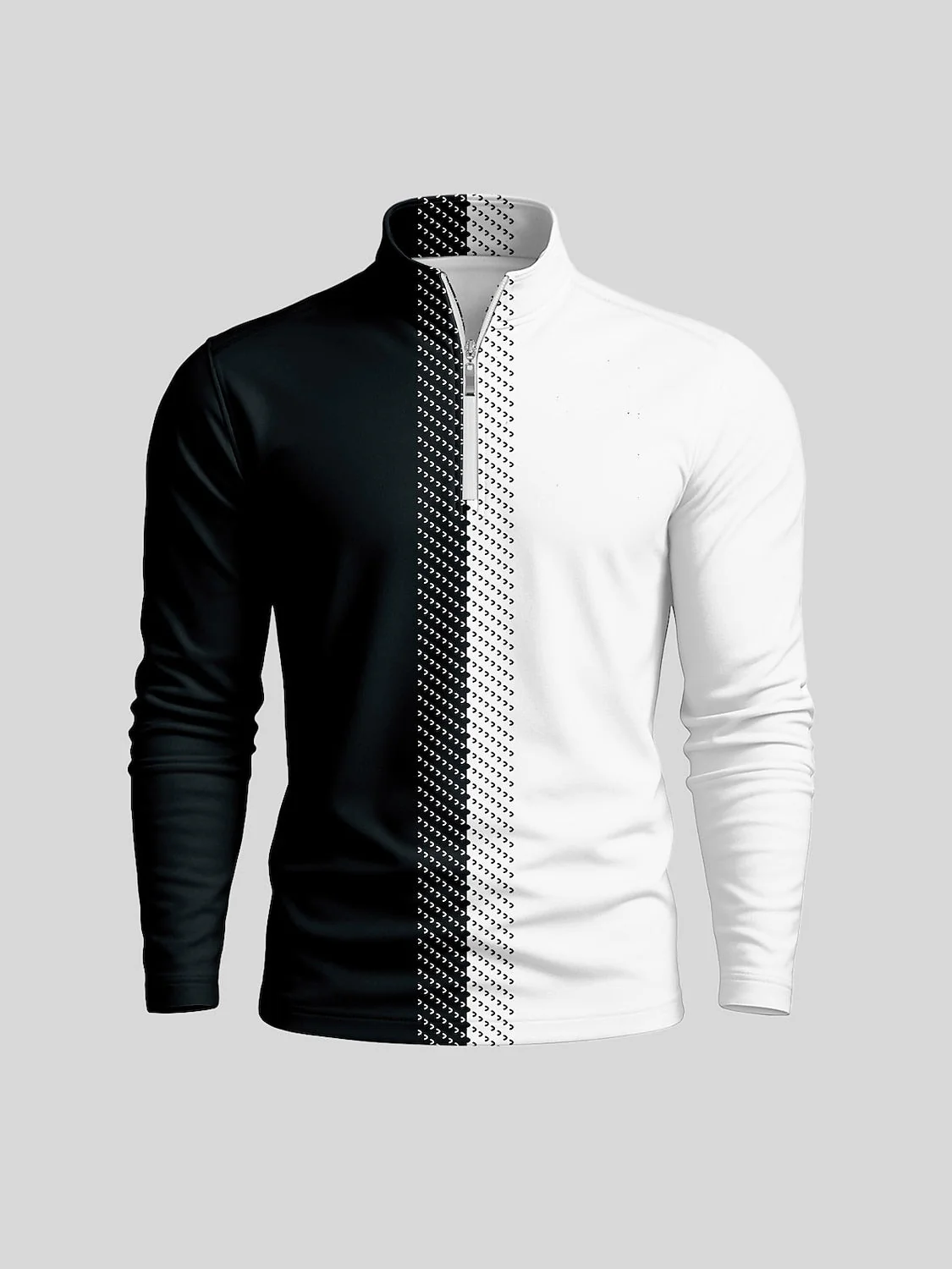 Not So Classic Men's Golf Shirt Quarterzip UPF50+ - Image 15
