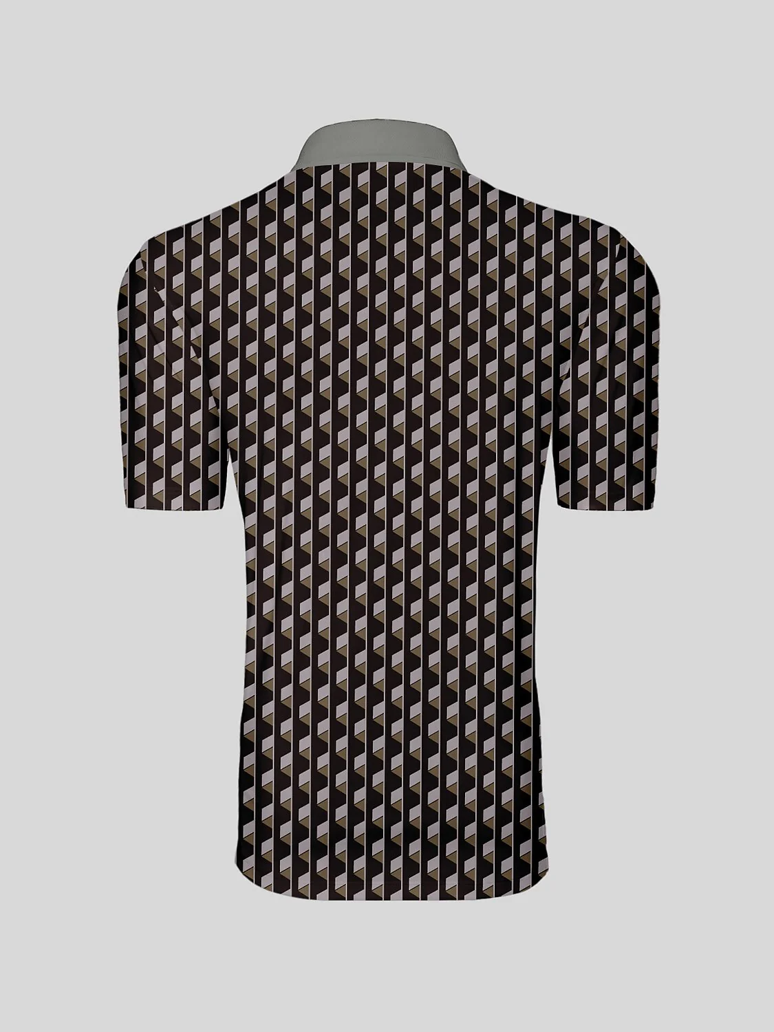 Not So Classic Men's Ribbed Collar Polo Top UPF50+ - Image 6