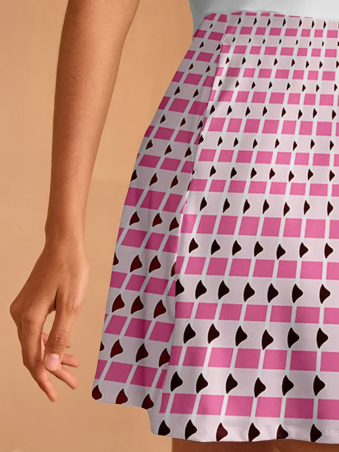 Not So Classic Short Sleeve A-Line 36.5 Inch Dress - Image 4