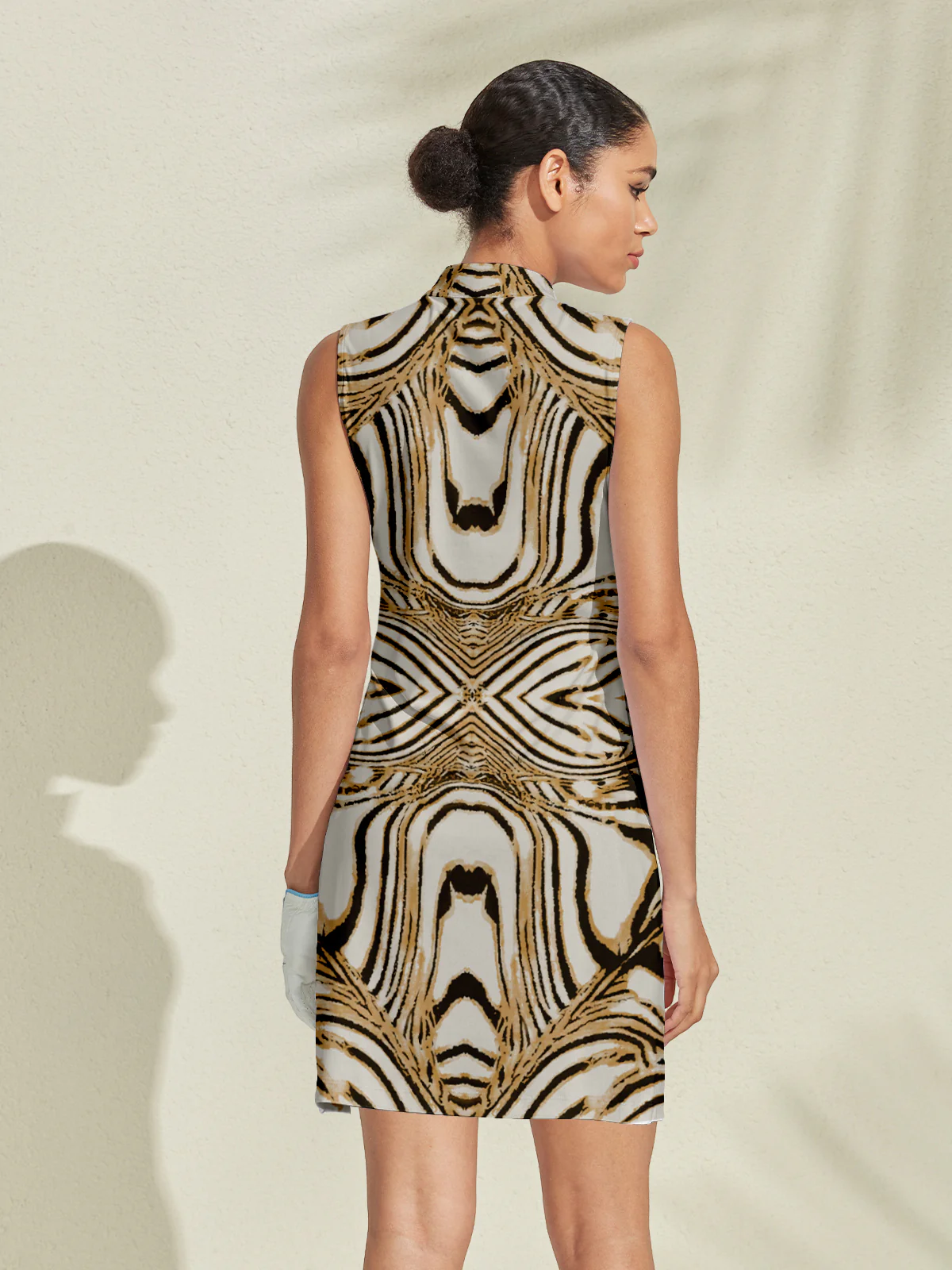 Playful Nautical Sleeveless 36.5 Inch Dress UPF50+ - Image 2