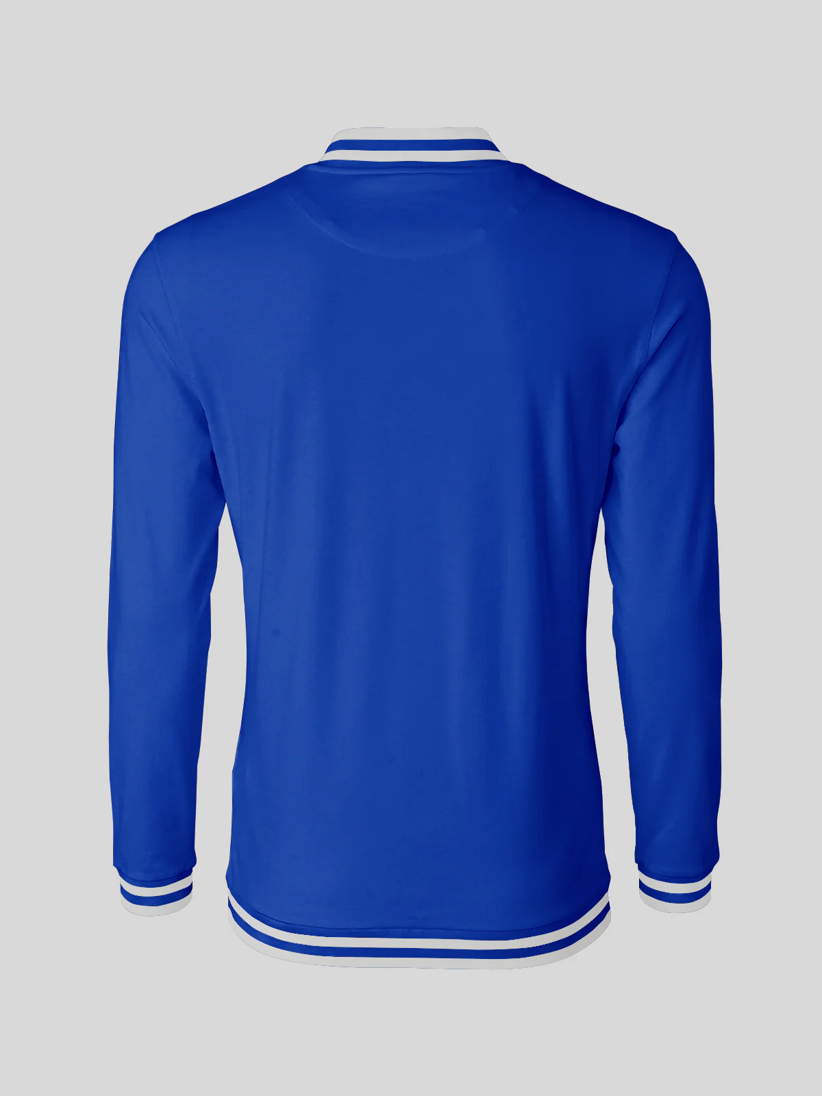Playful Nautical Men's Golf Shirt Quarterzip UPF50+ - Image 3