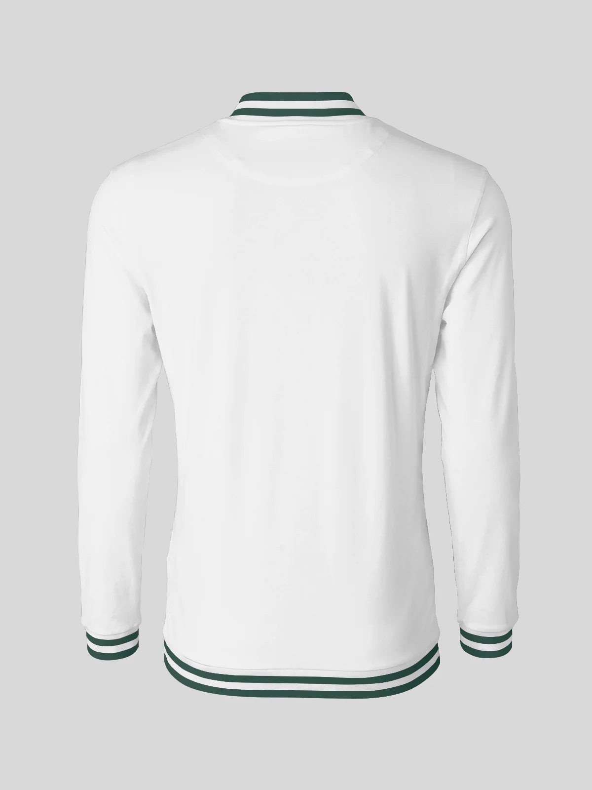 Playful Nautical Men's Golf Shirt Quarterzip UPF50+ - Image 25