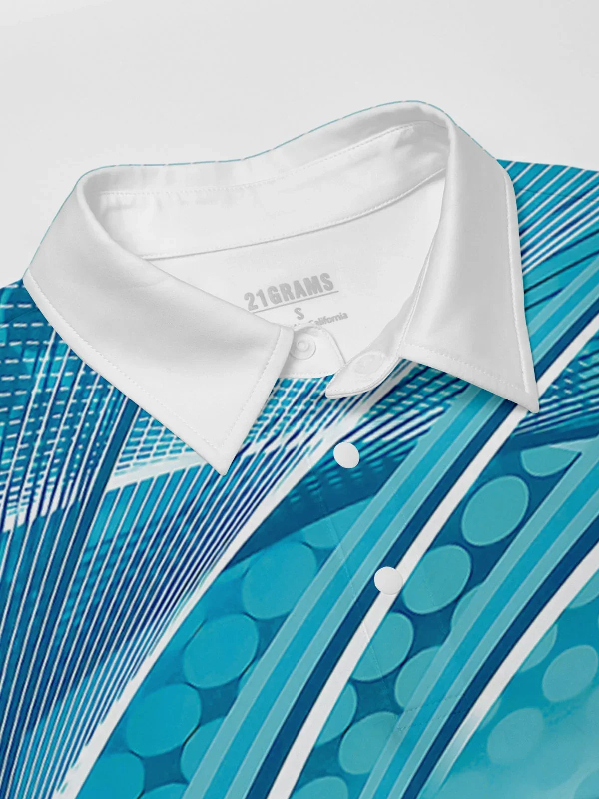 Playful Nautical Men's Polo Top UPF50+ - Image 3