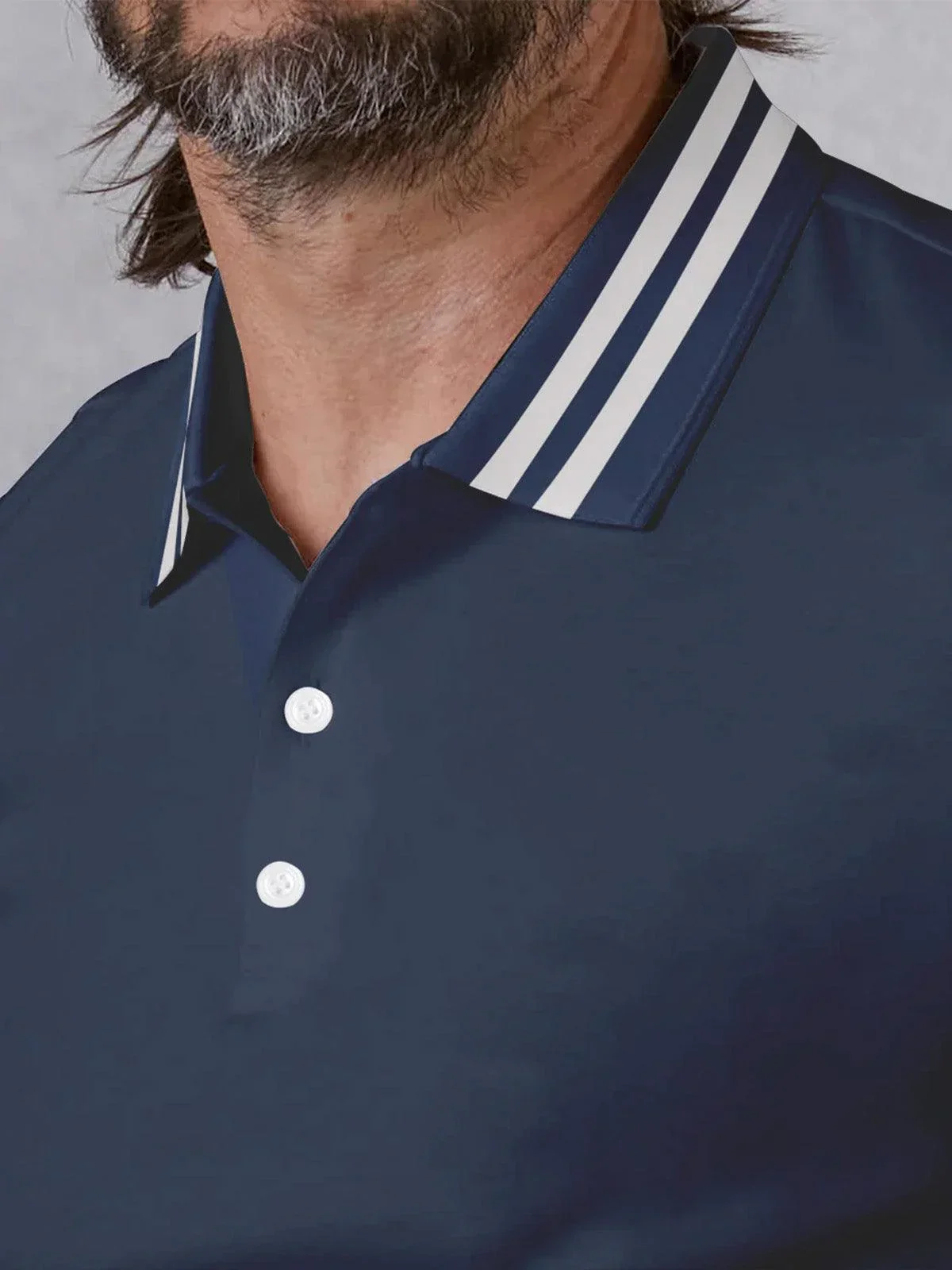 Playful Nautical Men's Polo Top UPF50+ - Image 14