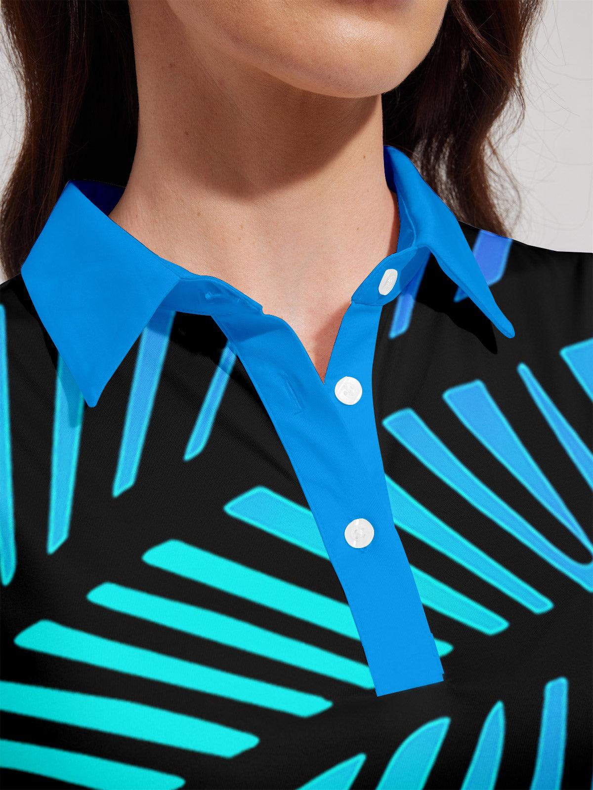 Playful Nautical Polo Top UPF50+ - Image 2