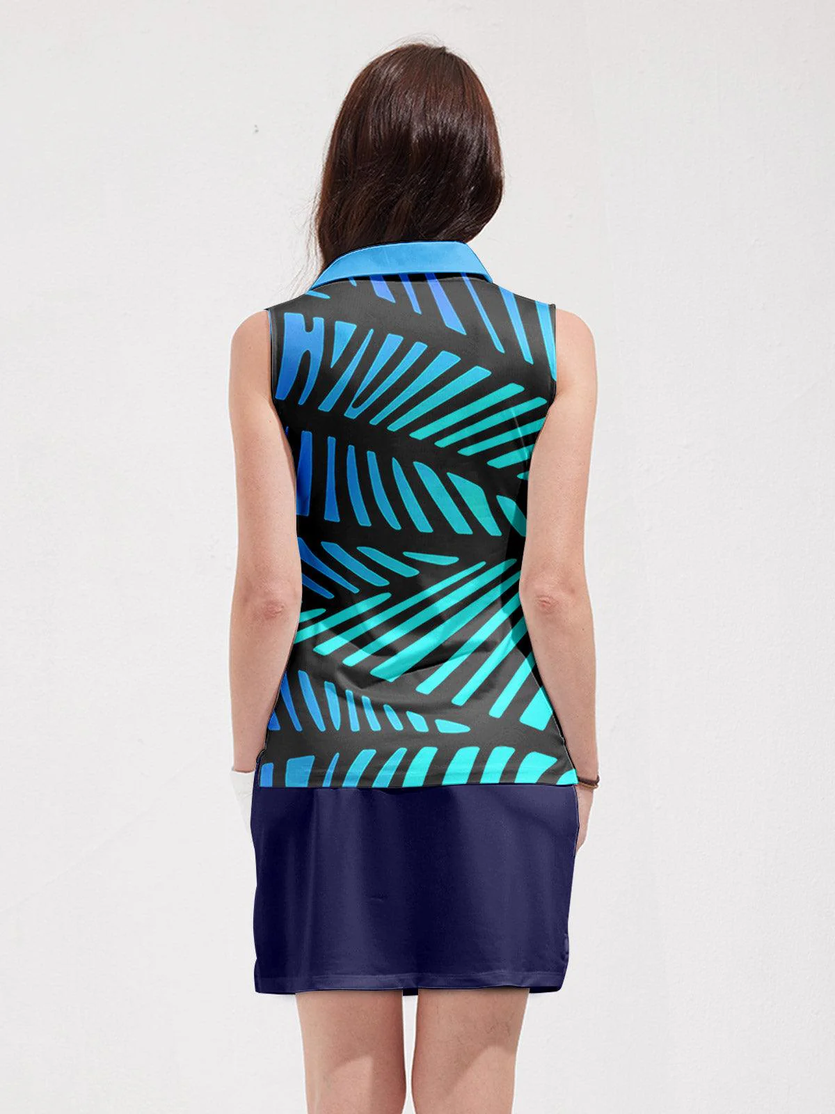 Playful Nautical Polo Top UPF50+ - Image 3